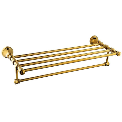 Giàn vắt khăn tắm màu vàng hồng Rose Gold Miken AL-TB24 - Ảnh 14