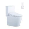 Bồn cầu 2 khối kết hợp nắp điện tử Caesar CD1342-TAF710H