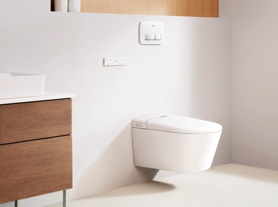 Bồn cầu nắp rửa điện tử treo tường American Standard 1073919990 WP-7391 - Ảnh 7