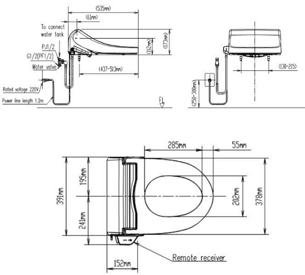 Bồn cầu Treo Tường Điện Tử American Standard VF-3119B WP-7SR1 G3004A - Ảnh 5