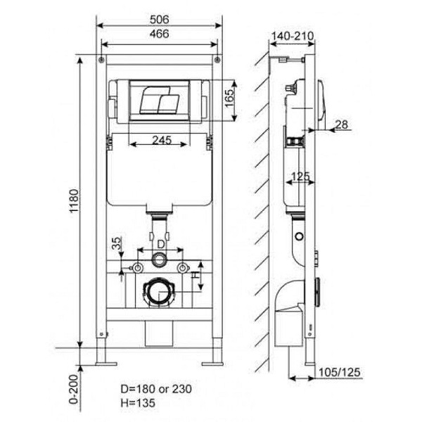 Bồn cầu Treo Tường Điện Tử American Standard VF-3119B WP-7SR1 G3004A - Ảnh 7