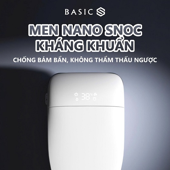 Bồn Cầu Chăm Sóc Thông Minh Cao Cấp BASIC NEO-100S - Ảnh 2