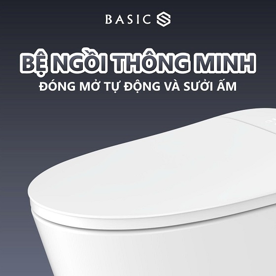 Bồn Cầu Chăm Sóc Thông Minh Cao Cấp BASIC NEO-100S - Ảnh 3