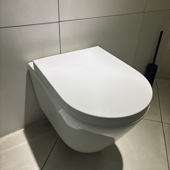 Bàn cầu treo tường Caesar CPT1505 - Ảnh 10