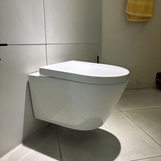 Bàn cầu treo tường Caesar CPT1505 - Ảnh 11