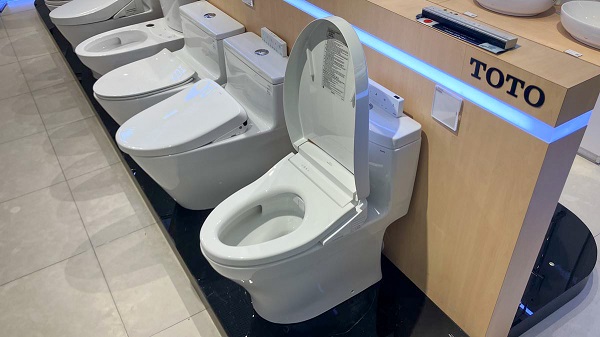 Bàn cầu 1 khối kèm nắp rửa điện tử WASHLET dòng S5 TOTO MS889CDRW25 - Ảnh 7