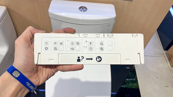 Bàn cầu 1 khối kèm nắp rửa điện tử WASHLET dòng S5 TOTO MS889CDRW25 - Ảnh 9