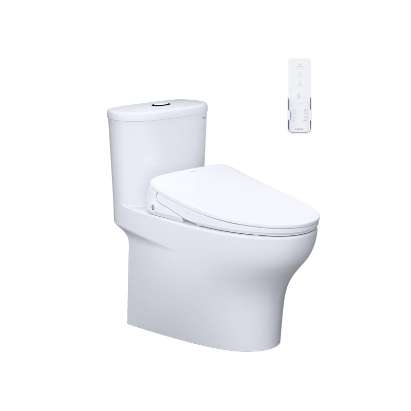 Bồn cầu kết hợp nắp điện tử Caesar C1394F-TAF710H