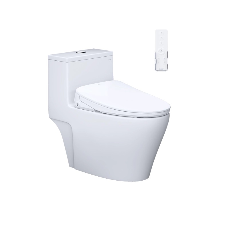 Bồn cầu kết hợp nắp điện tử Caesar C1356F-TAF710H