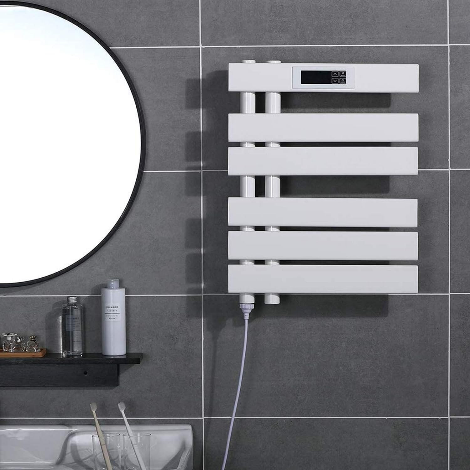 Giàn sấy khăn tắm khăn mặt màu trắng kết nối APP điện thoại thông minh Miken G63W-Wifi - Ảnh 19