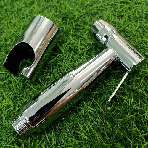 Vòi xịt vệ sinh nóng lạnh âm tường màu vàng hồng Miken F-7505RG-B - Ảnh 21
