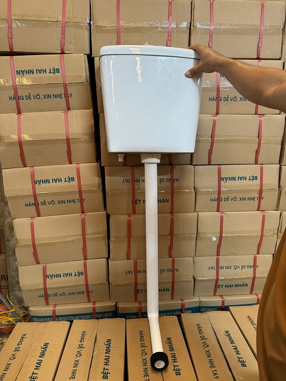 Két treo bằng sứ 2 nhấn Hảo Cảnh HC V03 - Ảnh 2