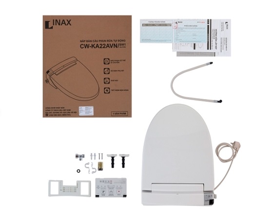 Bồn Cầu Nắp Điện Tử INAX AC-22P-CW-KA22AVN - Ảnh 4