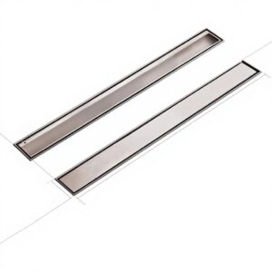 Thoát sàn dài 80cm cắt gạch KMD KM-1080 ( Dài 80cm, rộng 8cm)