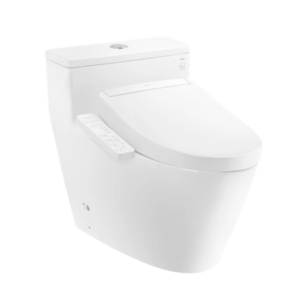 Bàn cầu 1 khối kèm nắp rửa điện tử WASHLET dòng S2 TOTO MS625CDW24