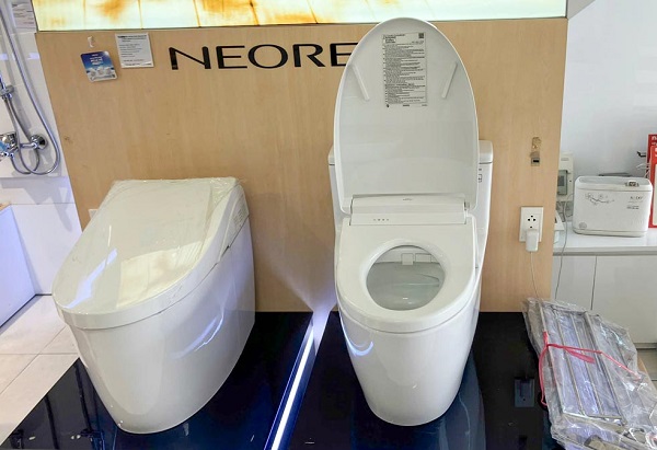 Bàn cầu 1 khối kèm nắp rửa điện tử WASHLET dòng S5 TOTO MS625CDW25 (giấu dây) - Ảnh 6