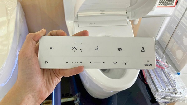 Bàn cầu 1 khối kèm nắp rửa điện tử WASHLET dòng S5 TOTO MS625CDW25 (giấu dây) - Ảnh 8