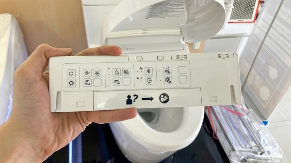 Bàn cầu 1 khối kèm nắp rửa điện tử WASHLET dòng S5 TOTO MS625CDW25 (giấu dây) - Ảnh 9