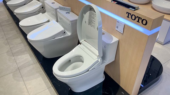 Bàn cầu 1 khối kèm nắp rửa điện tử WASHLET dòng S5 TOTO MS887CRW25 - Ảnh 6