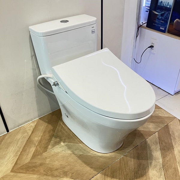 Bồn cầu 1 khối nắp rửa cơ Toto MS857DE4 - Ảnh 3