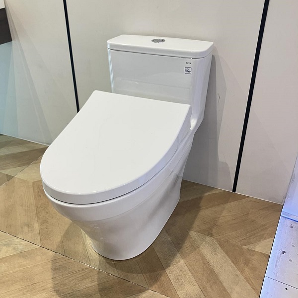 Bồn cầu 1 khối nắp rửa cơ Toto MS857DE4 - Ảnh 5