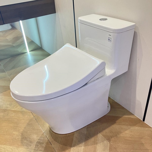 Bồn cầu 1 khối nắp rửa cơ Toto MS857DE4 - Ảnh 6