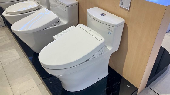 Bàn cầu 1 khối kèm nắp rửa điện tử WASHLET dòng S2 TOTO MS885CDW24 - Ảnh 5