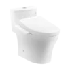 Bàn cầu 1 khối kèm nắp rửa điện tử WASHLET dòng S2 TOTO MS885CDW24