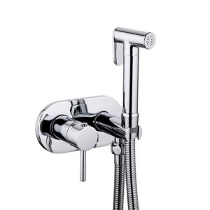 Vòi xịt vệ sinh nóng lạnh âm tường Miken F-7505W-T