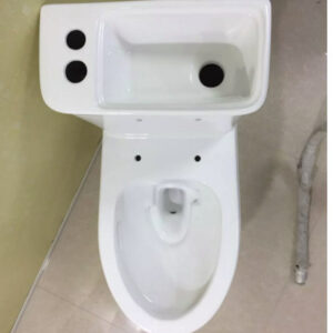 Alternative view of Bồn cầu nghệ thuật kết hợp chậu lavabo rửa mặt Miken AC-989VN