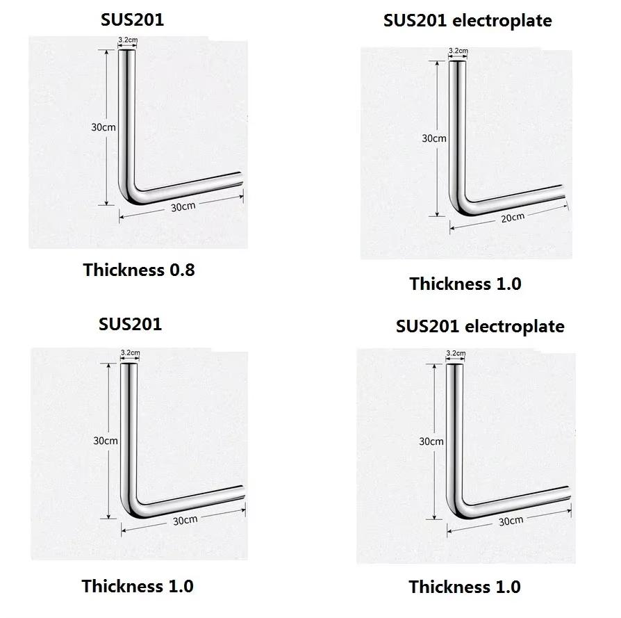 Ống xả dùng cho xí xổm phi 32 Inox Miken MK- 4040L ( Nhận đặt kích thước theo yêu cầu ) - Ảnh 3