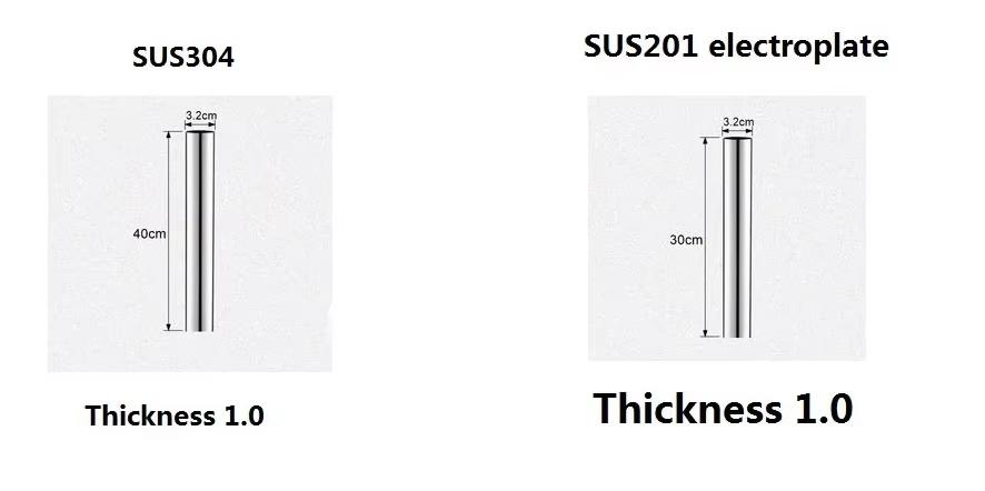 Ống xả dùng cho xí xổm phi 32 Inox Miken MK- 4040L ( Nhận đặt kích thước theo yêu cầu ) - Ảnh 6