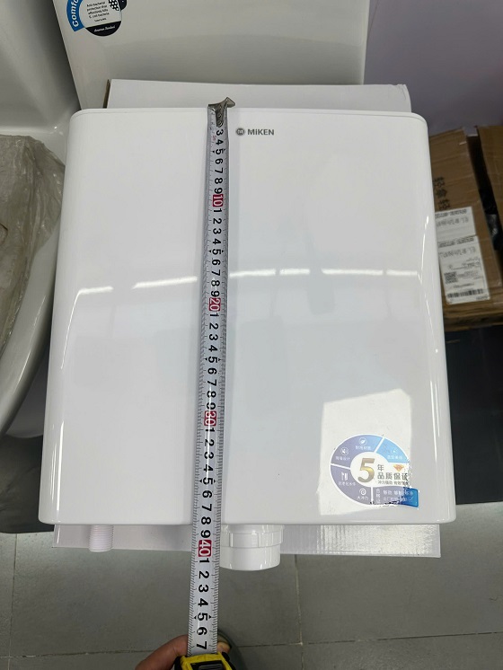 Két treo nhựa ABS dùng cho xí xổm và bồn cầu xả 2 nhấn Miken MK-212 - Ảnh 8