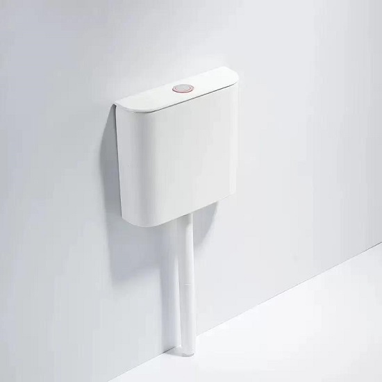 Két treo bằng sứ 2 nhấn xả dùng cho xí xổm Miken MK-212-B - Ảnh 3