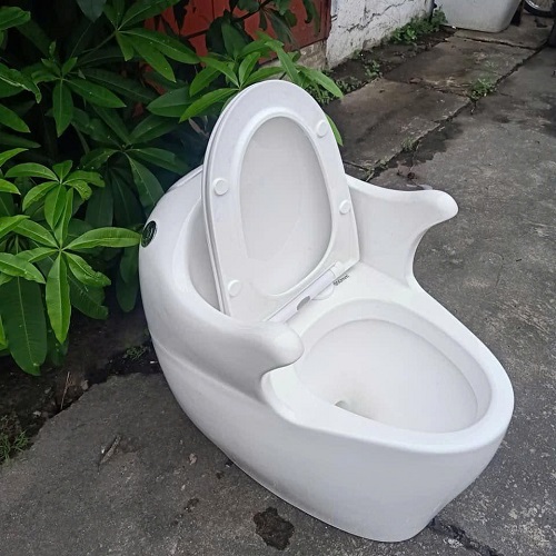 Bồn cầu cho người khuyết tật và người già có tay vịn Miken MKB- 95511 - Ảnh 10