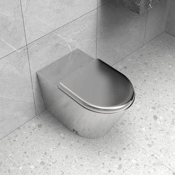 Bàn cầu âm tường Inox Miken MKB-C105337 - Ảnh 8