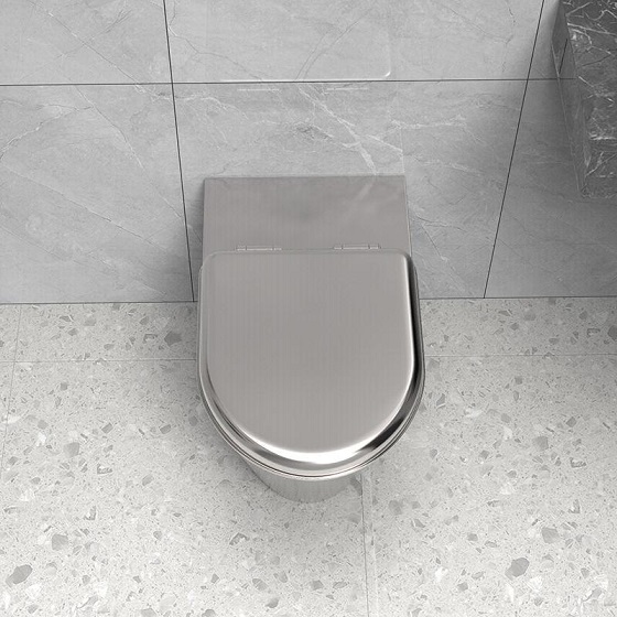 Bàn cầu âm tường Inox Miken MKB-C105337 - Ảnh 10