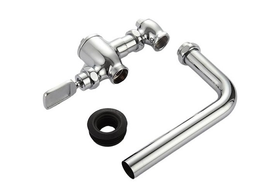 Van xả xả nước đạp chân cho bồn cầu xí xổm Miken MKV-8403-L - Ảnh 2