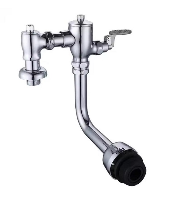 Van xả xả nước đạp chân cho bồn cầu xí xổm Miken MKV-8403-L - Ảnh 3