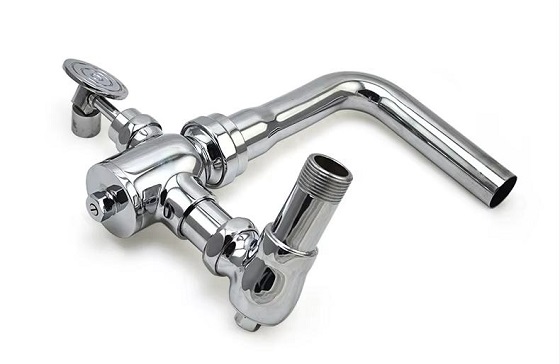 Van xả xả nước đạp chân cho bồn cầu xí xổm Miken MKV-8403-S - Ảnh 3