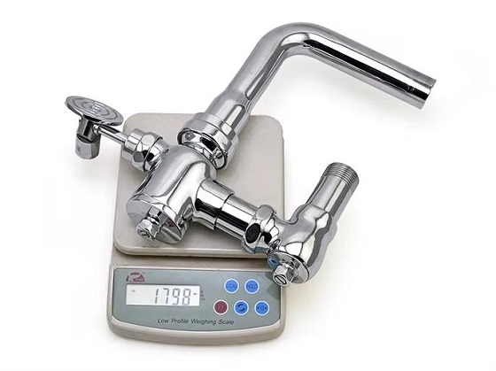 Van xả xả nước đạp chân cho bồn cầu xí xổm Miken MKV-8403-S - Ảnh 4