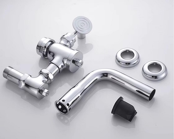 Van xả xả nước đạp chân cho bồn cầu xí xổm Miken MKV-8403-S - Ảnh 8