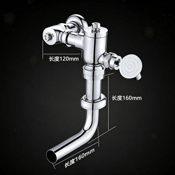 Van xả xả nước đạp chân cho bồn cầu xí xổm Miken MKV-8403-S - Ảnh 9