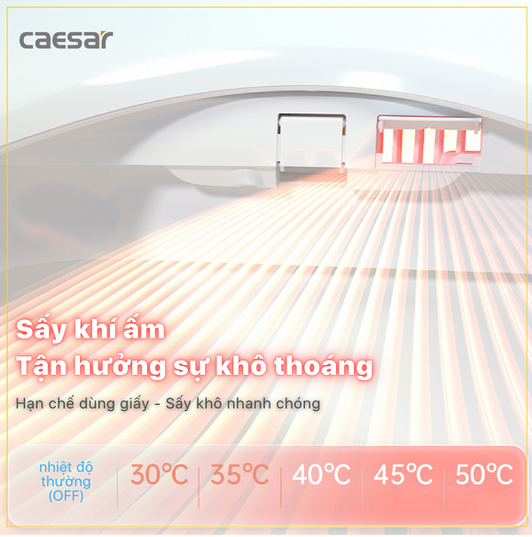 Bồn cầu kết hợp nắp điện tử Caesar C1394F-TAF710H - Ảnh 16