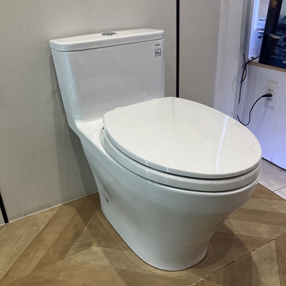Bồn cầu 1 khối TOTO MS857DT2 nắp đóng êm TC393VS - Ảnh 3