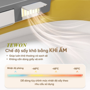 Alternative view of Nắp bồn cầu thông minh Tewon TSA8283