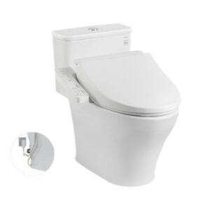Bồn cầu 1 khối TOTO MS857DW18 nắp điện tử TCF23710AAA Washlet C2
