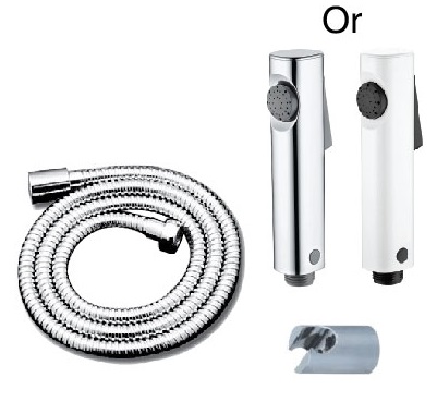 Vòi xịt vệ sinh nhựa màu đen Miken XB095BL - Ảnh 16