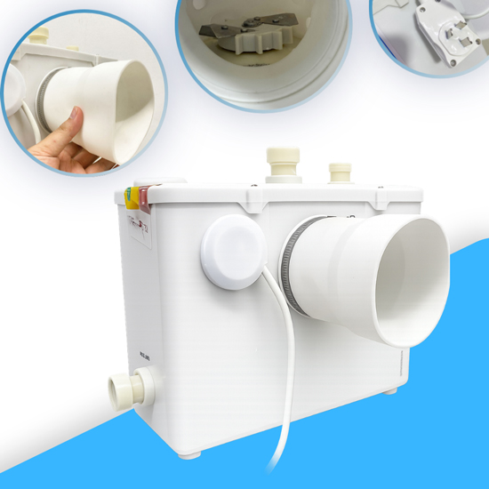Máy xử lý chất thải dùng cho bồn cầu và lavabo SEWO DEC03