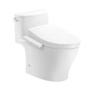Bàn cầu 1 khối kèm nắp rửa điện tử WASHLET dòng S2 TOTO MS887CRW24